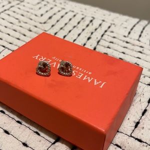 Twisted rope heart earrings by James Avery